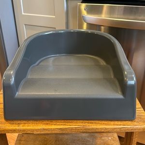 Prince Lionheart Soft Toddler Booster Seat, gray